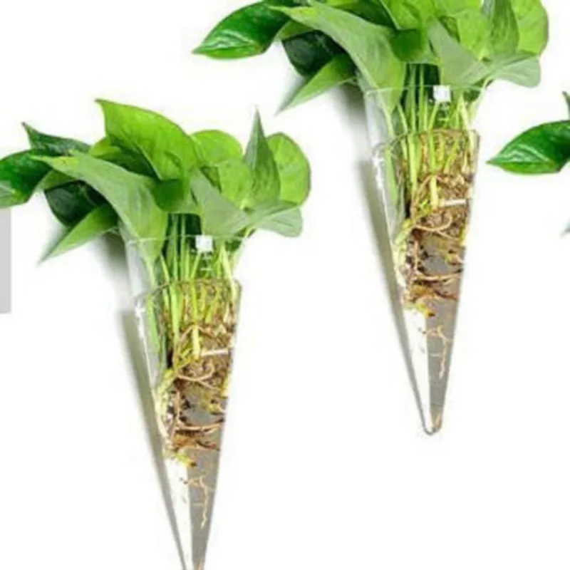 

Hanging Flower Pot Glass Ball Vase Terrarium Wall Fish Tank Aquarium Container /