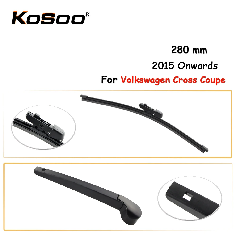 Kosoo Auto Rear Wiper Blade For Volkswagen Cross Coupe,280mm 2015