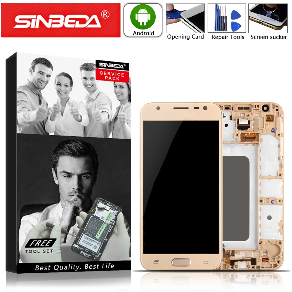 5 0 For Samsung Galaxy J3 17 J330 Lcd Display Touch Screen Digitizer With Frame For Samsung J3 Pro J330f Lcd Display J330 Lcd Mobile Phone Lcd Screens Aliexpress