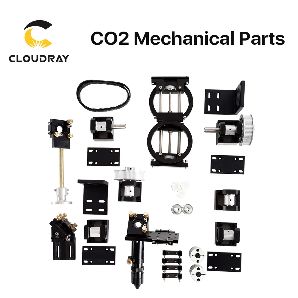 Cloudray CO2 Лазерные Механические Детали металлические компоненты для DIY CO2 лазерная гравировка машина для резки Модель B