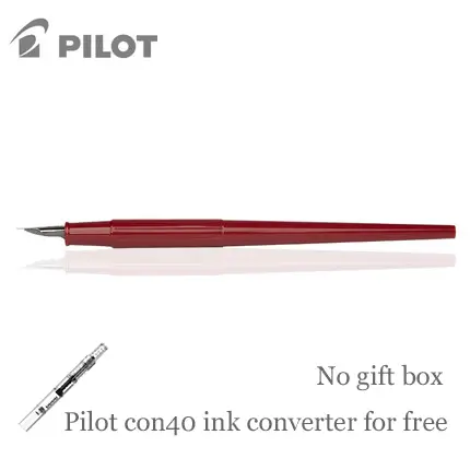 Elegant Long Pilot Desk Fountain Pen Student Ef Nib 0 38mm Medium