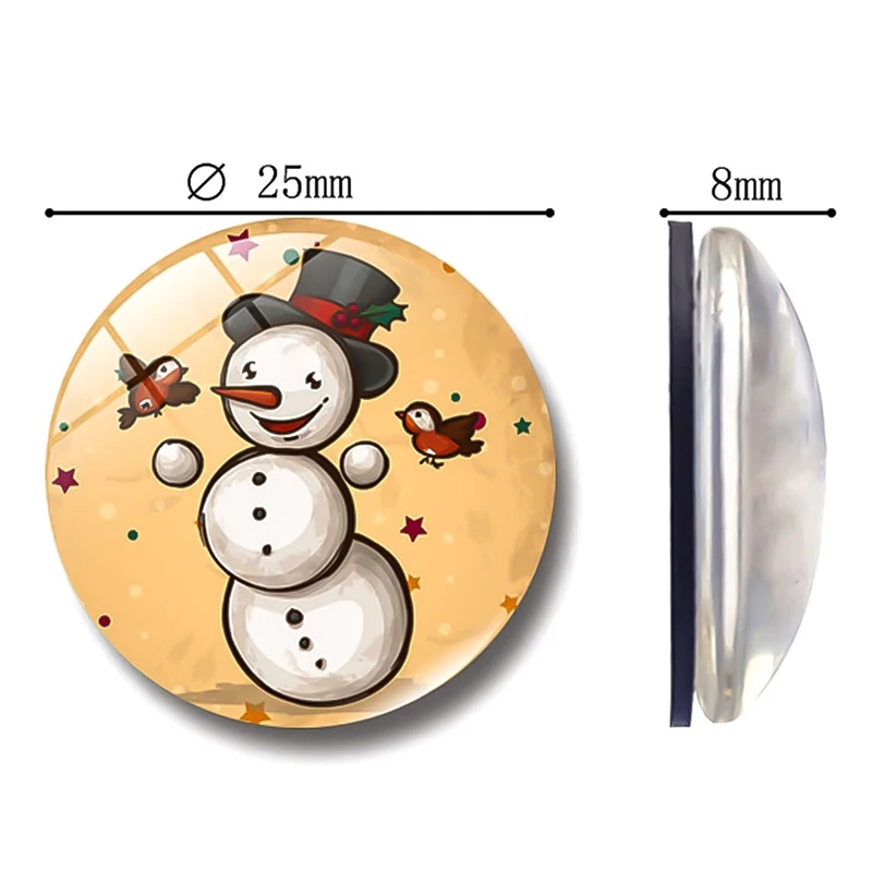 Сказочный мир Снежный дом магнит на холодильник лось Санта Клаус декоративные магниты на холодильник рождественские подарки подарок доска для сообщений