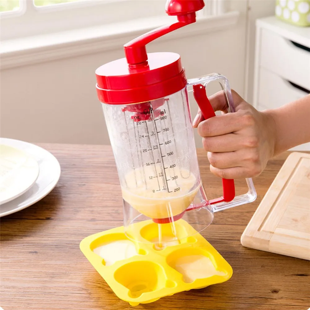 Pancake Batter Dispenser Multiuse Waffle Pancake Muffin Easy Pour with