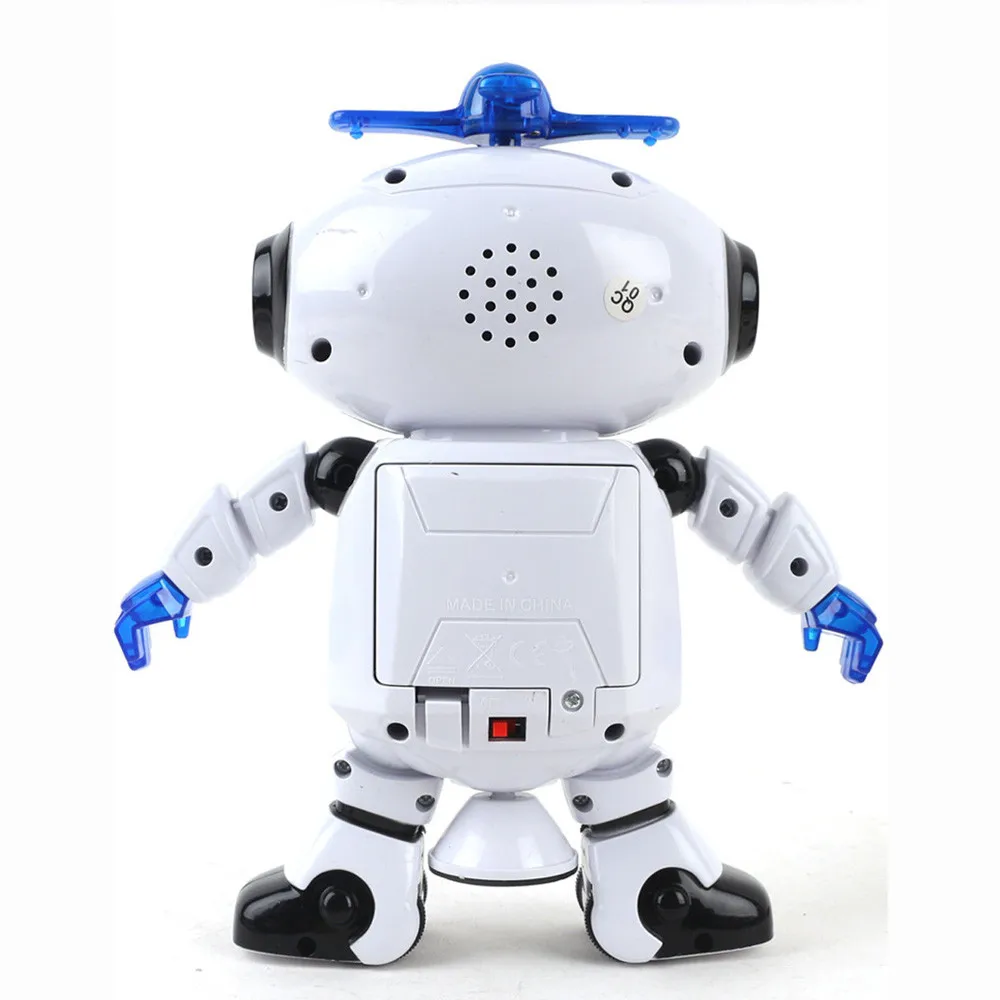 Детский робот игрушка электронные умные игрушки ходячие животные Дети Музыка Свет Ходьба робот Домашние животные пластик умный космический робот астронавт подарок