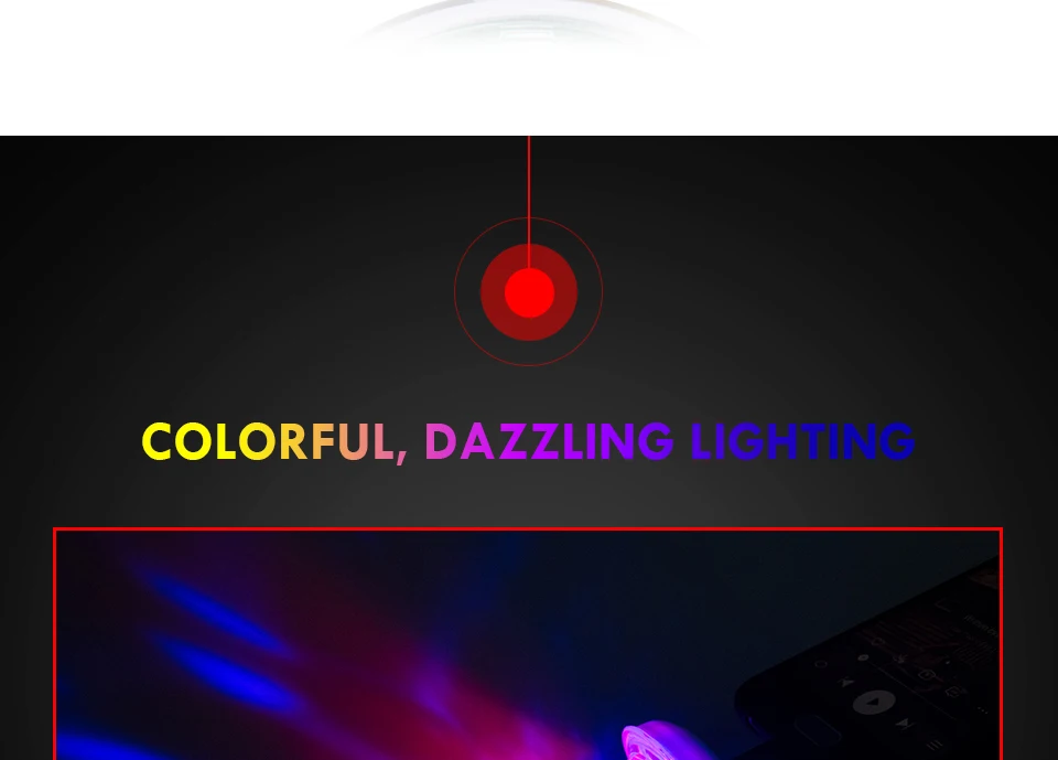 Mini USB led Party Lights Portable Crystal Magic Ball (10)