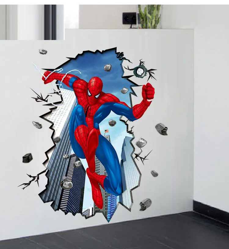 spiderman wall decals