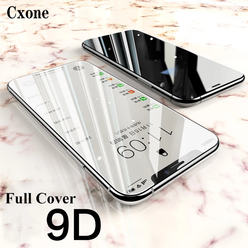

Cxone Full Cover Tempered Glass For Iphone 7/8 Plus Tempered Glass Iphone Xs Max Screen Protector Iphone Xr Glass