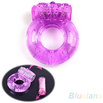 1pcs Sex Toys Adult Men Vibration Collars Delay Premature Ejaculation Lock Fine Butterfly Cock Penis Ring 02LP 2TJ2!