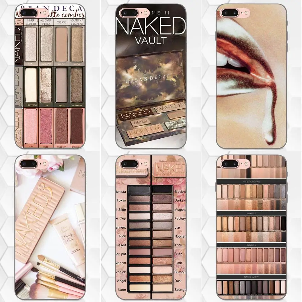 Naked Make Up For Apple iPhone 4 5 6 6S 7 8 Plus X XS Max XR специальное предложение роскошный|Бамперы| |