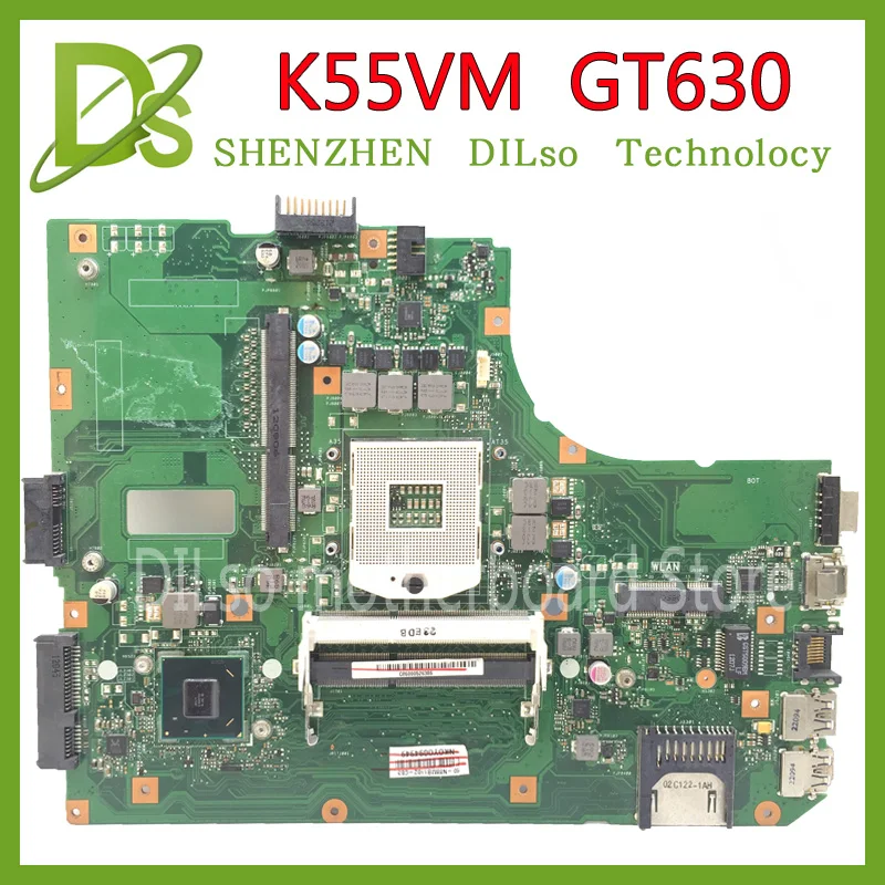 KEFU K55VM материнская плата для ASUS K55VM K55V K55 K55VJ материнская плата для ноутбука K55VM GT630 2GB REV 2,2 тестовая оригинальная материнская плата