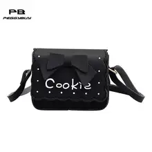 Детские Изменить Кошельки, через плечо мешок с буквенным принтом сумки для девочек для детей из искусственной кожи сумка-мессенджер для девочек сумки на плечо