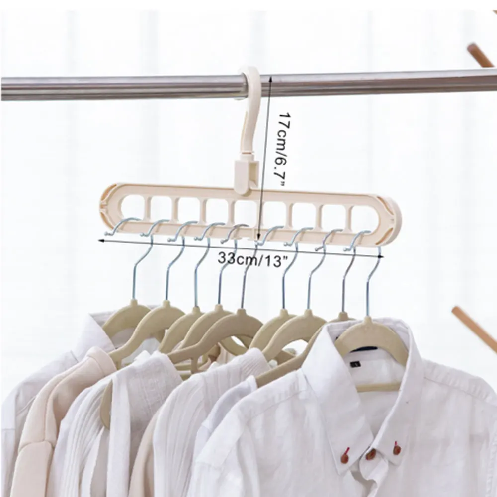 

anti-skid Clothes Hanger Clothes Drying Rack Multifunction Plastic Scarf Clothes Hangers Hangers Storage Racks