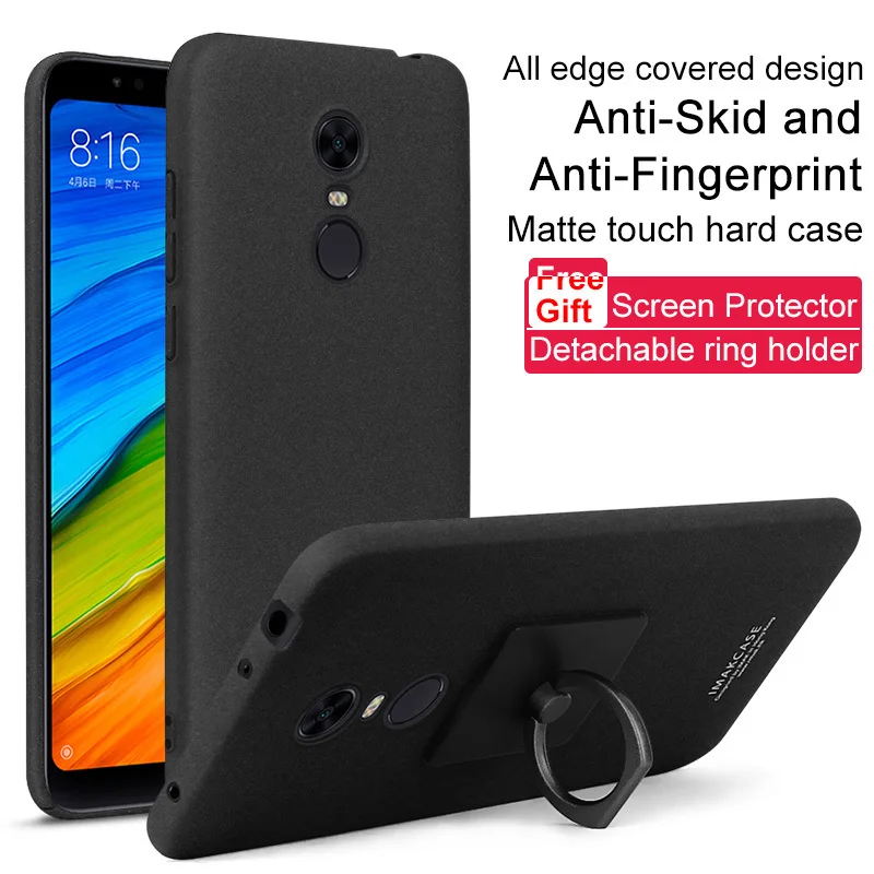 

Imak Xiaomi Redmi 5 Plus Case Redmi 5 Plus Back Cover Cowboy Series Phone Stand Case For Xiaomi Redmi 5 Plus