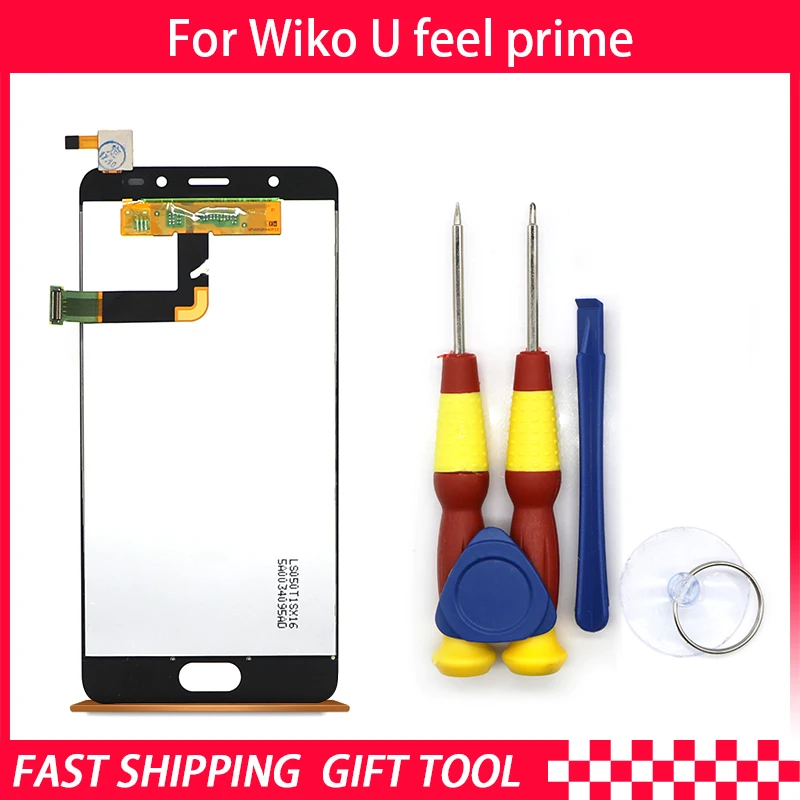 Новый оригинальный сенсорный экран ЖК-дисплей ЖК-экран для Wiko U Feel Prime сменные