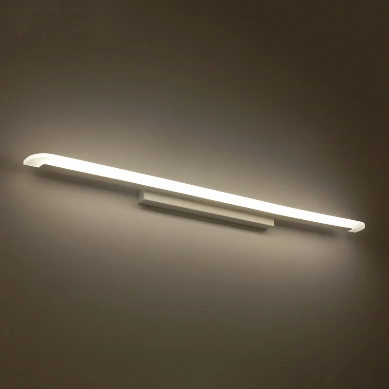 

2017 Bedroom Bathroom LED Mirror front Light AC110-240V Acrylic Wall lampSconce Lamps Modern LED Makeup Mirror bathroom Lights