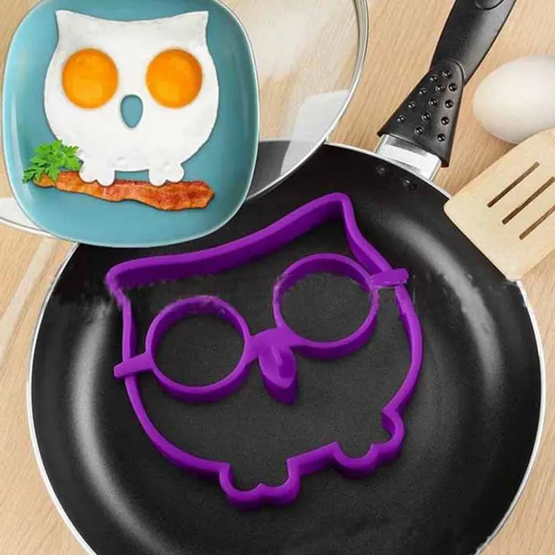 Buy Creative Fried Egg Mold Silicone DIY Pancake Non