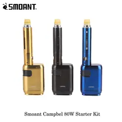 Электронные сигареты 80 Вт Smoant Campbel поле Mod с Campbel бак NI80 OCC 2 мл/3 мл Питание от одной 18650 Батарея Vape испаритель