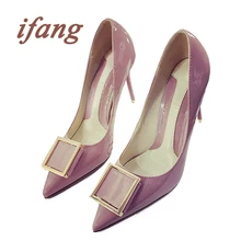 Ifang Frauen Hochzeit Pumpen Victoria Schuhe Frau 2016 Frauen Party Pumps damenschuhe Brautschuhe High Heels