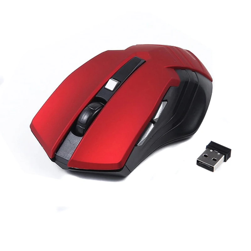 3 Colors Optical Wireless Mouse Computer Mouse USB 2 4G Receiver 6 Buttons Gamer Mouse Ergonomic
