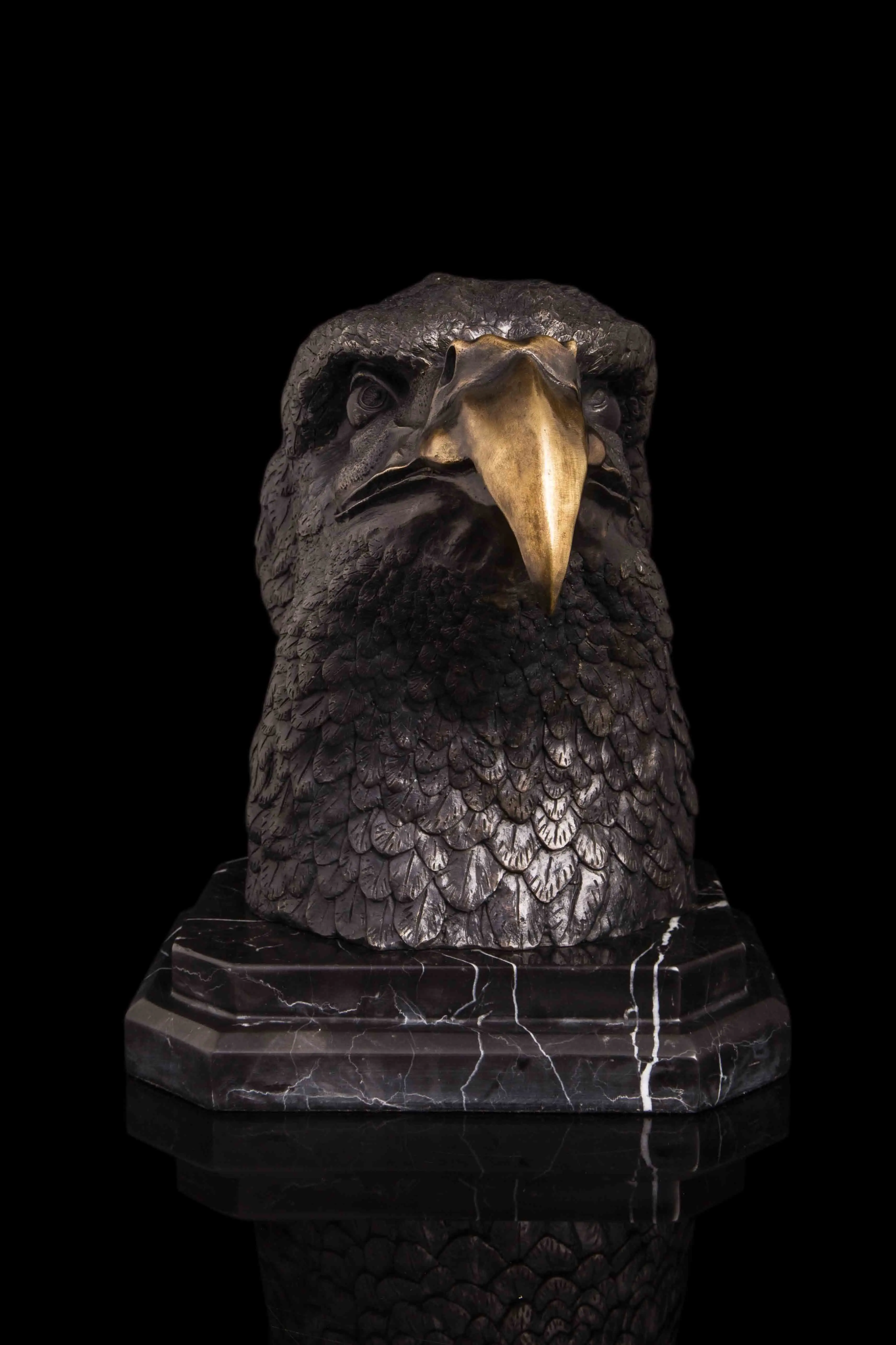 

He was Home Furnishing bronze ornaments sculpture Eagle business gifts large eagle copper art office Abstract animal decoration