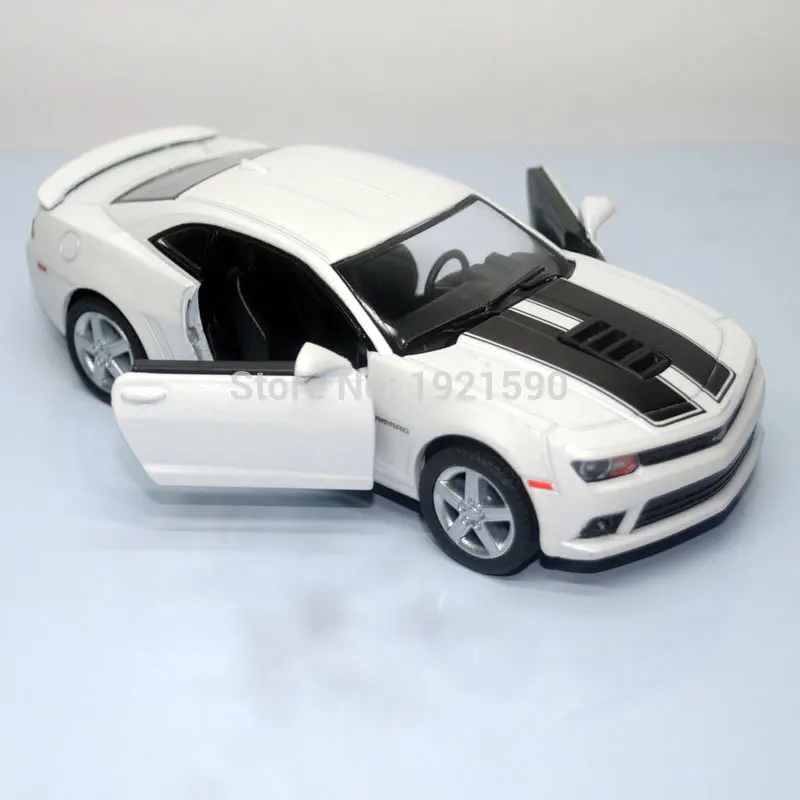 YJ 1/38 масштабные автомобильные игрушки Chevrolet Camaro литая металлическая модель автомобиля для коллекции/подарка/детей/украшения