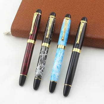 

4 color options Luxury Smooth Signing Roller Ball Pen with 0.5mm Black Ink Refill Pens with Gift Box Free Shipping