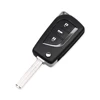 KEYYOU 3 Button Flip Remote Key Shell Cover Fit For Toyota Camry Levin Corolla Reiz Highlander Key Case TOY48 Blade 2014 ► Photo 3/6