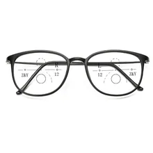 Для женщин Стиль прогрессивные Очки для чтения для женщин новые Дизайн Мода полный обод круглый дальнозоркости очки для Для женщин culos Де Leitura Progres