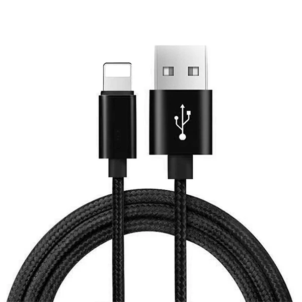 ACCEZZ USB кабель для iPhone X XS XR MAX 8 7 6 5 Plus iPad Mini быстрое зарядное устройство освещение кабели синхронизации данных для iOS 11 12 линия зарядки - Цвет: Black
