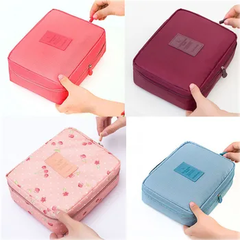 

Travel Makeup Cosmetic Toiletry Case Wash Organizer Storage Pouch Cosmetic Hanging Bag