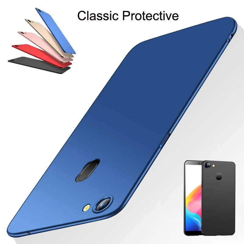 For OPPO F7 F5 F3 F1S A3 A1 A79 A83 Case Fashion Classic Protective PC Hard Back Full Coverage Shell Cover Skin |