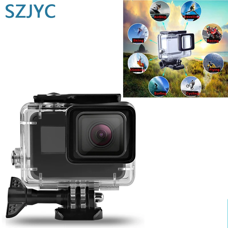 

For Gopro accessori Hero 7 6 5 Accessories Waterproof Protection Housing Case Diving 60M Protective For Gopro Camera