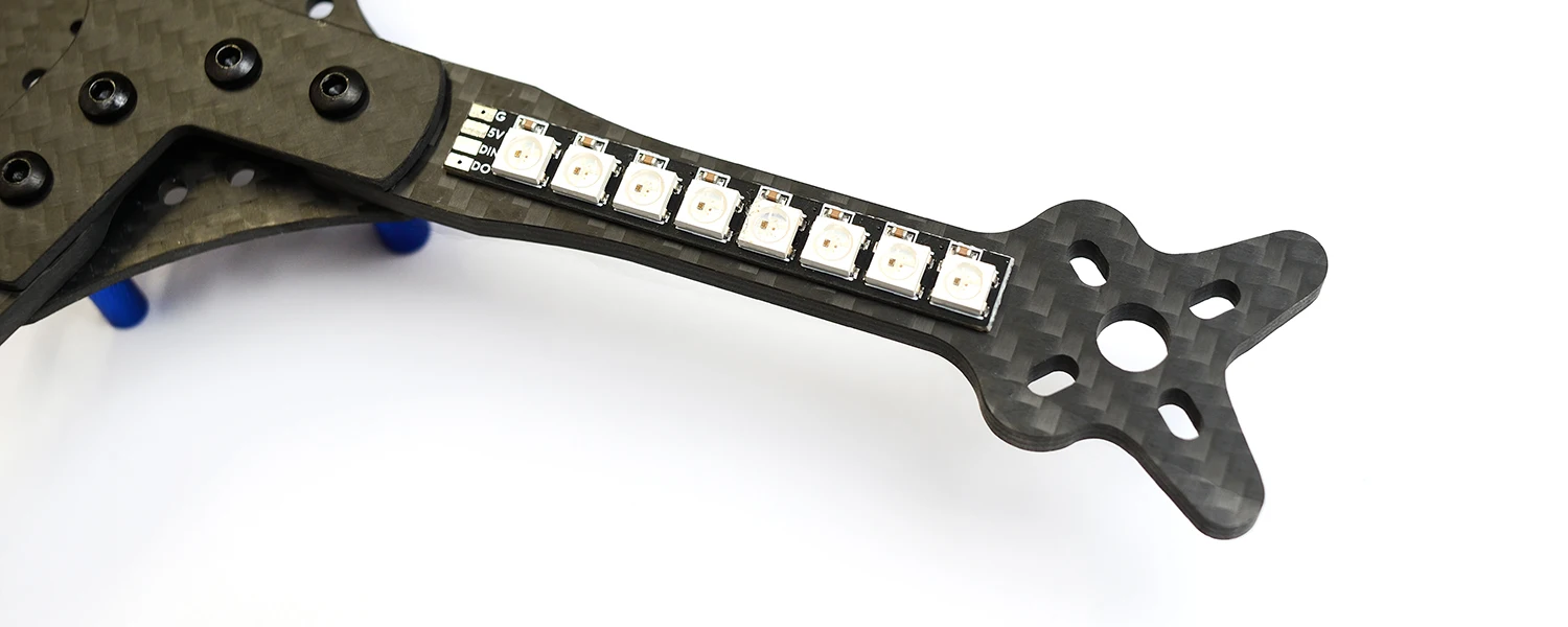 Светодиодсветильник лента MATEKSYS Matek ARM Light 2812 тонкая Светодиодная 57*8 мм плата для FPV