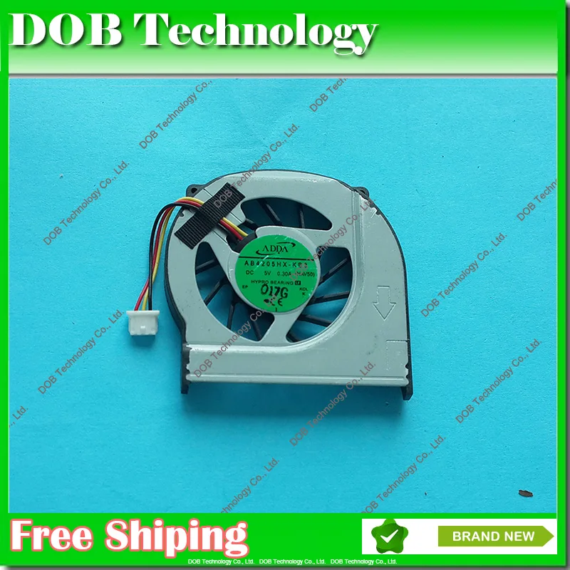 original CPU cooling fan for Acer One 532h D255 D225 D255E D260 NAV70 NAV50 PAV70 Cooling fan heatsink AB4205HX-KB3 5V 0.30A Q laptop shoulder bag
