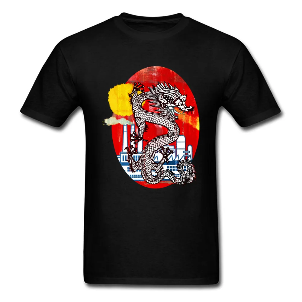 

Bermuda Chinese Dragon Sun T Shirt For Linkin Park 100% Organic Small S/XXL No Button Cool Dragon Tshirts Unique T-Shirt