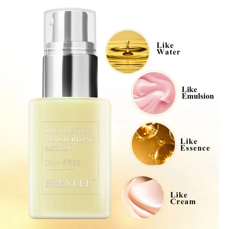 

Oil-Free Day Night Shea Butter Moisturizing Lotion Anti Acne Treatment Facial Emulsion Face Care Face Emulsion Recommend