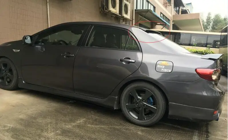 Задний спойлер Osmrk из АБС пластика на крышу для toyota corolla 2006 2013 неокрашенный|rear