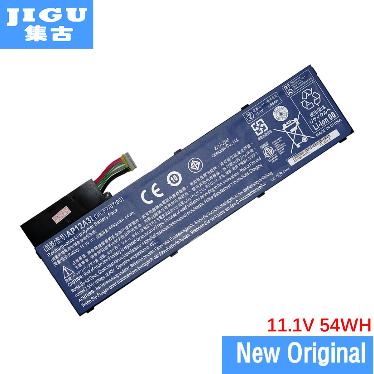 Оригинальный аккумулятор JIGU AP12A3I для ноутбука ACER Aspire Timeline Ultra M3 M5 M3-581 M5-481 AP12A4i M5-581 |