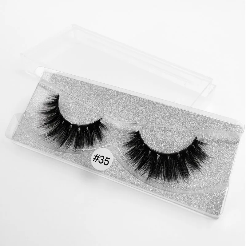 

SHIDISHANGPIN 3d mink lashes 10 pair mink eyelashes strip 3d volume eyelash extensions natrual long makeup full strip lashes