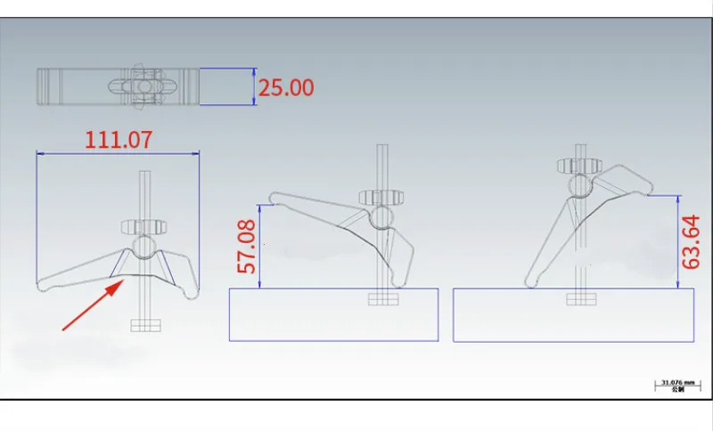 Aluminum Alloy T Track Metal Hold Down Block Clamp T-Slot T-Track Clamp Set Woodworking Tool for Router Table