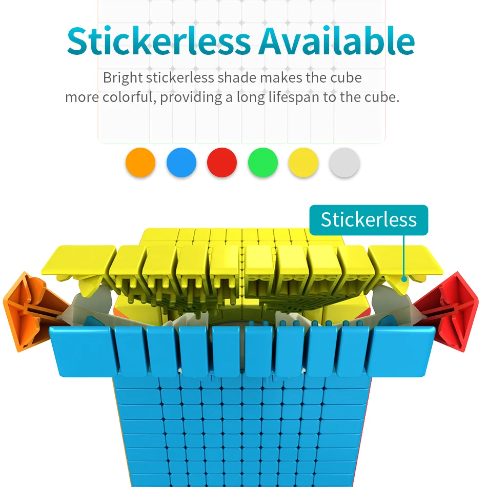 Новый MoYu MeiLong 10x10x10 магический скоростной куб Cubing класс Профессиональный Stickerless головоломка Cubo magico Развивающие игрушки для детей