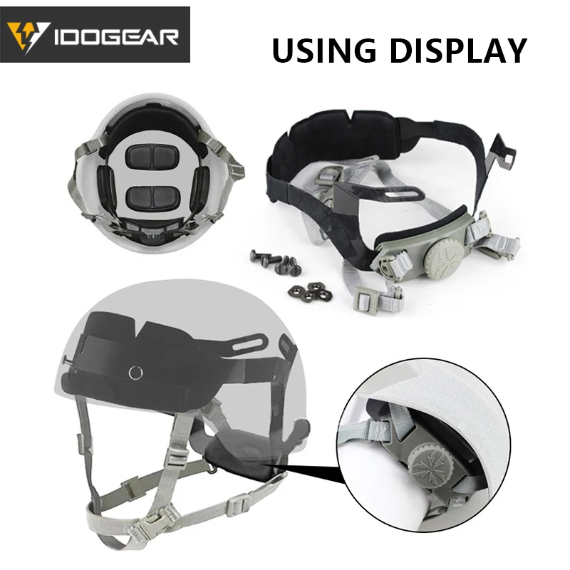 IDOGEAR тактические быстро шлем подвесной Системы подвеска OPS CORE ACH occ циферблат