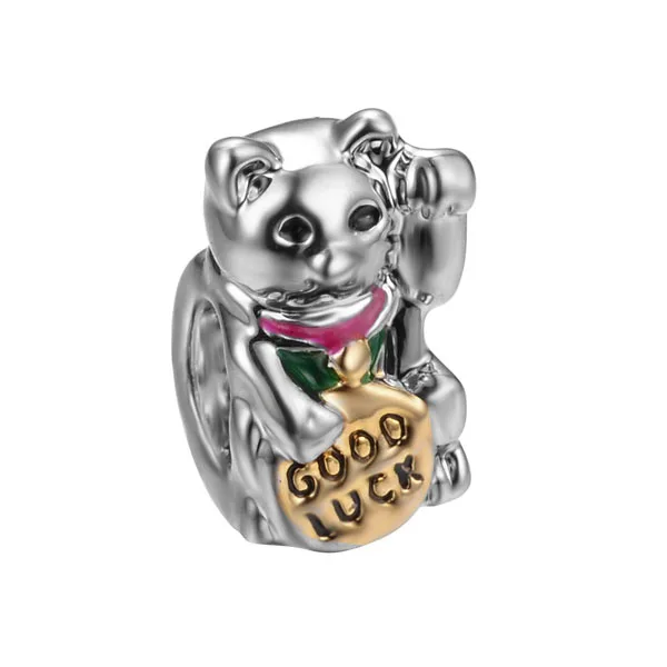 Buy free shipping gold and silver plated good luck