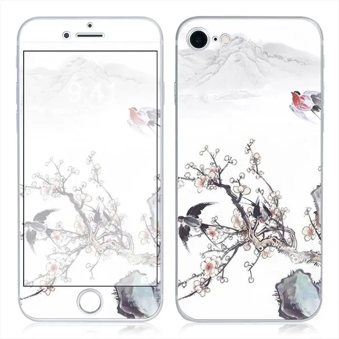 

Removable Vinyl Decal Sticker skin For iPhone 7 Full cover decal