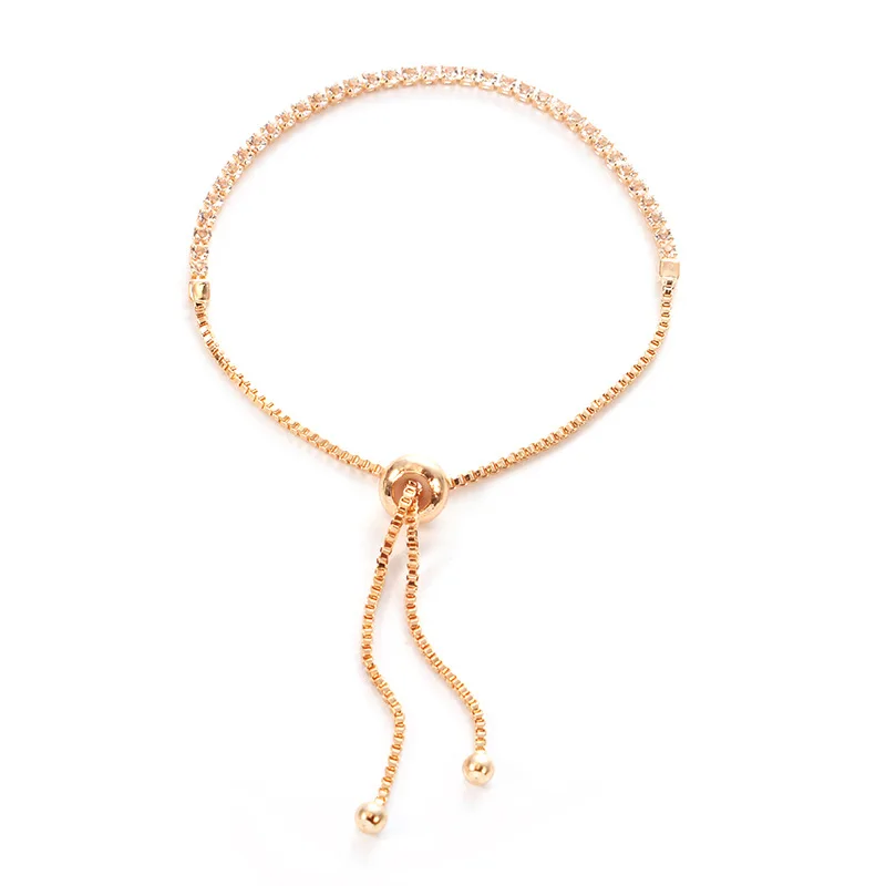 Новые популярные серебряные одноцветные браслеты для женщин, модные женские ювелирные изделия, опт, браслет в форме сердца, подарок на день Святого Валентина - Окраска металла: Gold