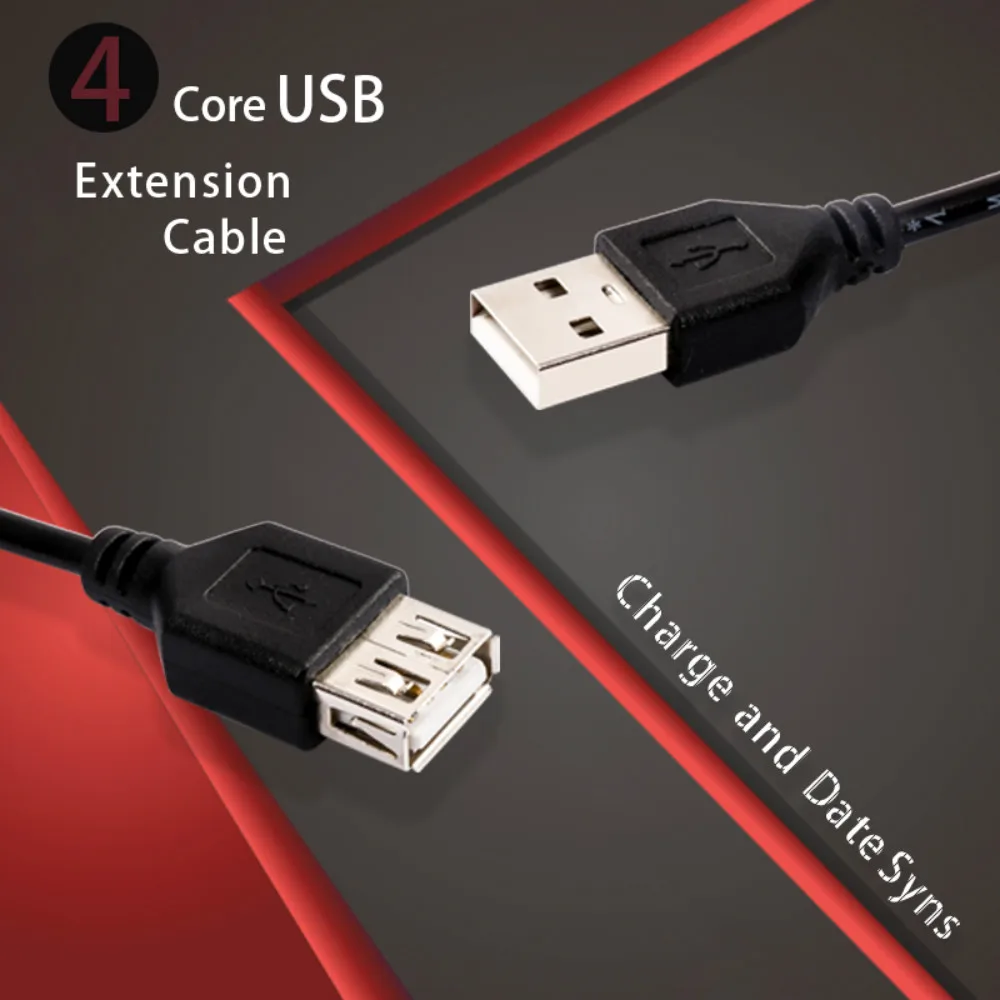 150/100 см USB удлинитель супер скорость USB 2,0 кабель мужчин и женщин расширение зарядки синхронизации данных кабель удлинитель шнура шнур