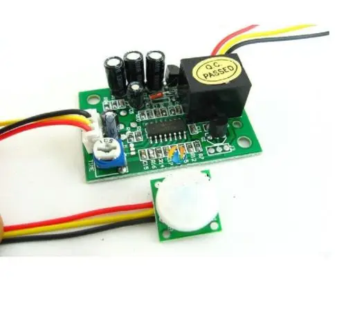 

1pcs 12V PIR IR Pyroelectric Infrared Module Adjust Relay Output