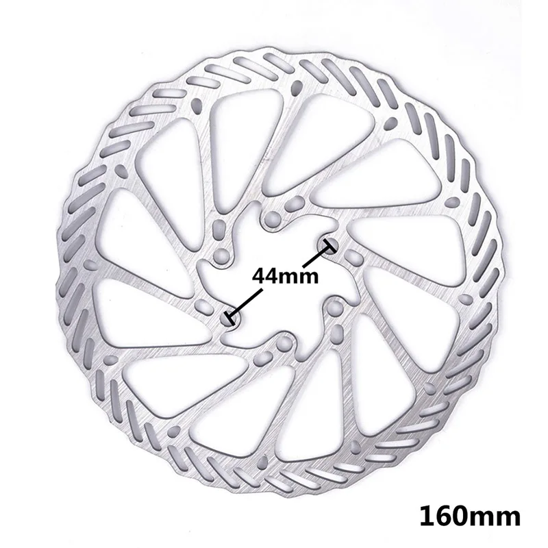 Bicycle Disc Brake Rotor 160//180MM with 6 Bolts for Mountain Road Bike MTB