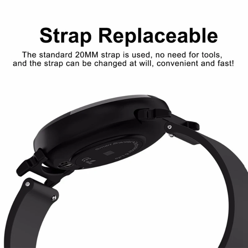 Smart Bluetooth Watch Men Fitness Tracker HD IPS Color Screen Waterproof Wristband Heart Rate Blood Pressure Blood Oxygen