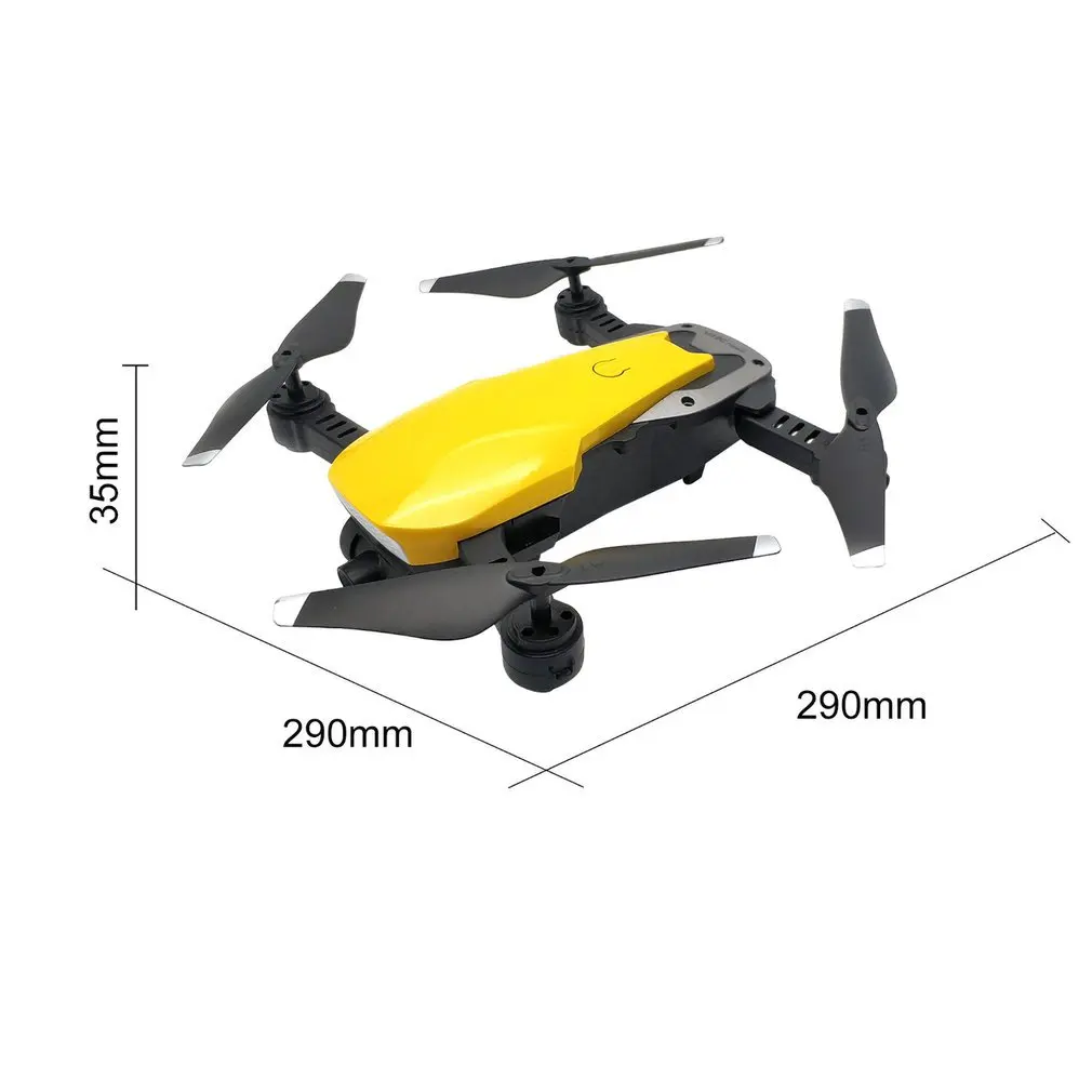 LH-X41WF дрона с дистанционным управлением 6-осевой Мини Складной Дрон FPV 0.3MP 480 P/2MP 720P HD Камера удержания высоты для гоночного дрона радиоуправляемого вертолета 2/3 батареи